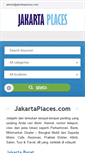 Mobile Screenshot of jakartaplaces.com