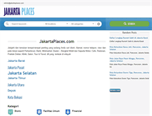 Tablet Screenshot of jakartaplaces.com